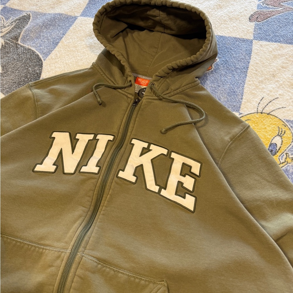 Vintage Nike spell out zip up sweatshirt - Picture 2 of 4